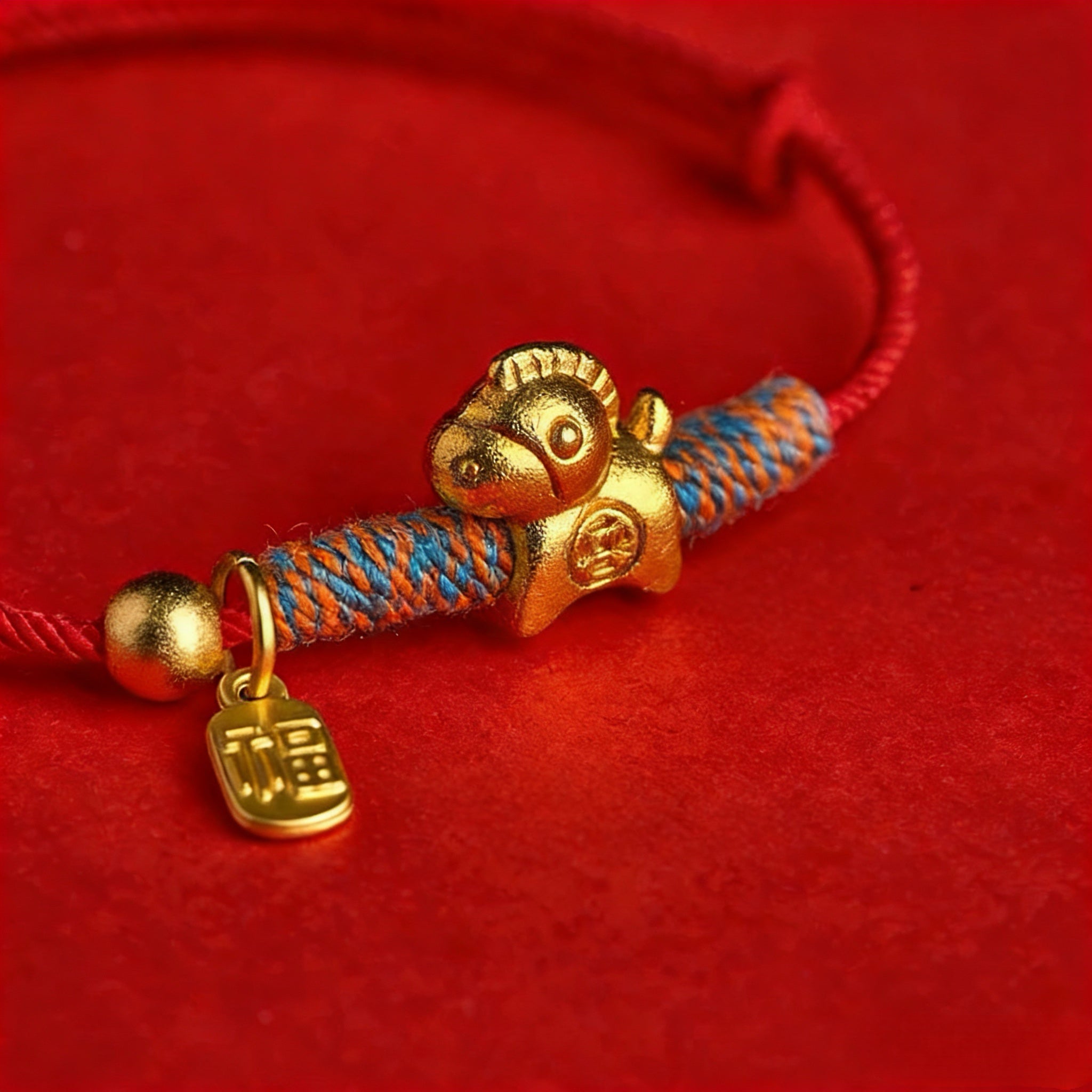 2026 zodiac horse blessing charm collector gift ritual jewelry — bead & charm detail | BuddhaManifest™