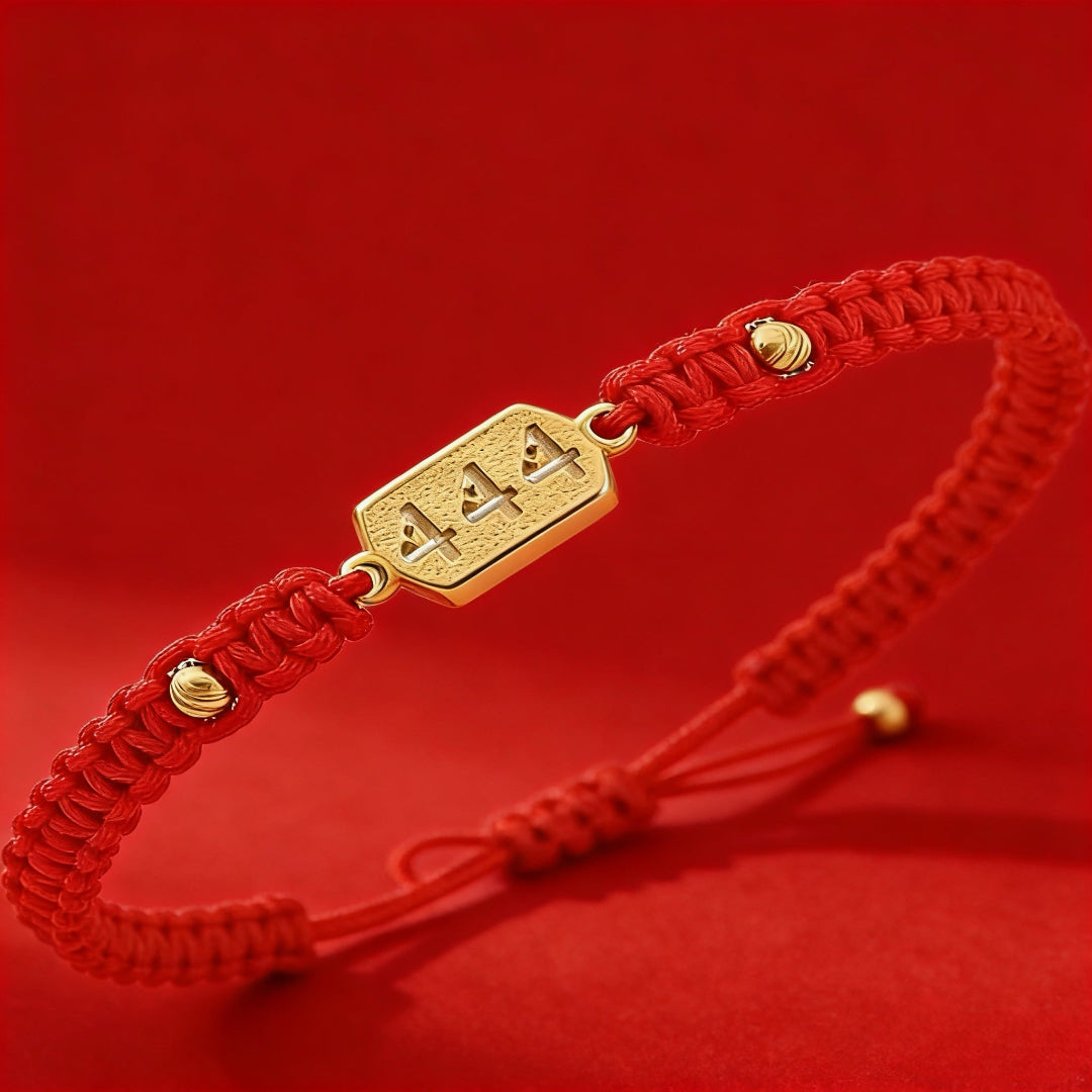 BuddhaManifest™ 444 Divine Protection Red String — Guardians & Grounding Secondary image