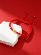 222 angel number red string bracelet balance harmony sacred cord — on-wrist lifestyle | BuddhaManifest™