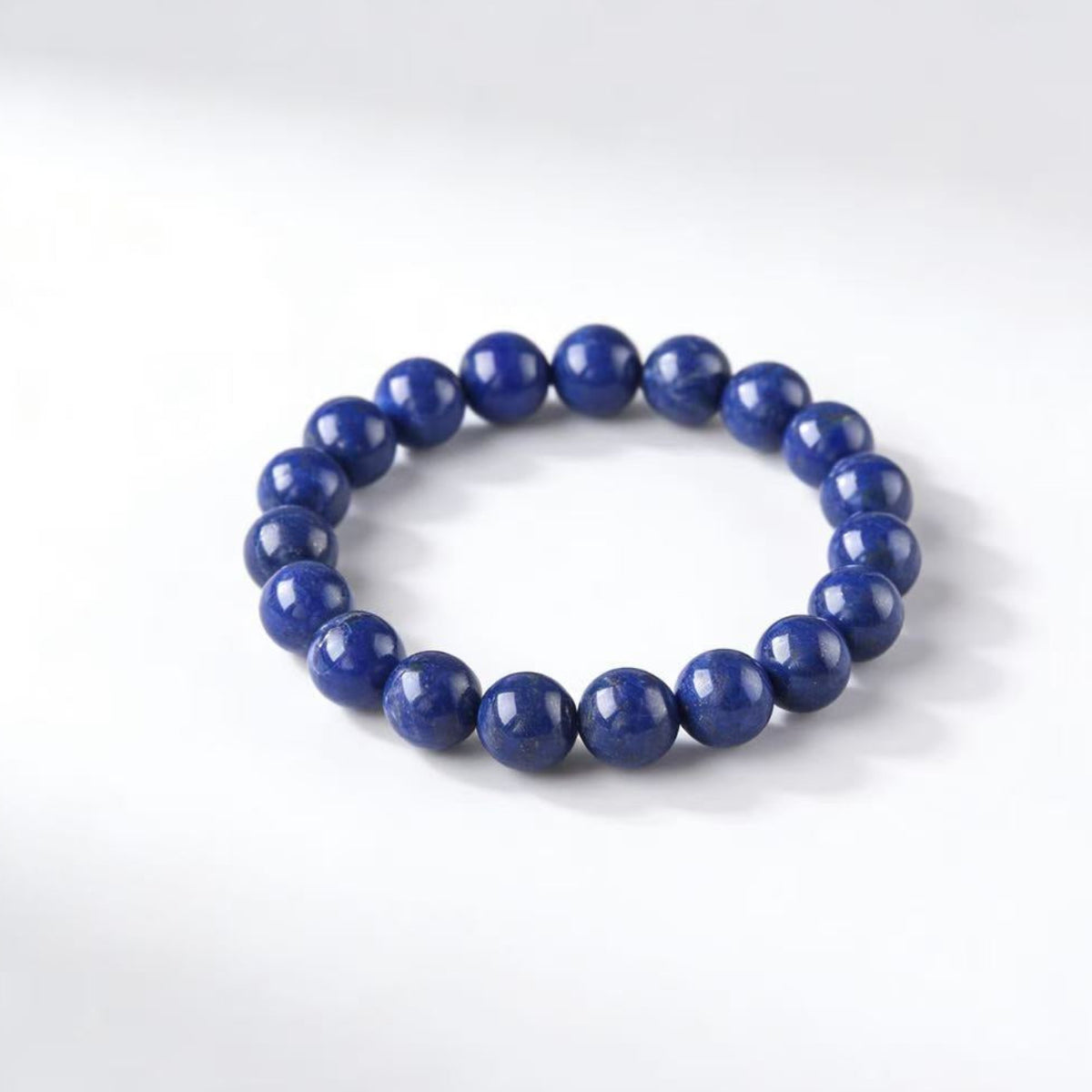 BuddhaManifest™ Royal Lapis Lazuli Bracelet — Wisdom & Inner Vision Secondary image