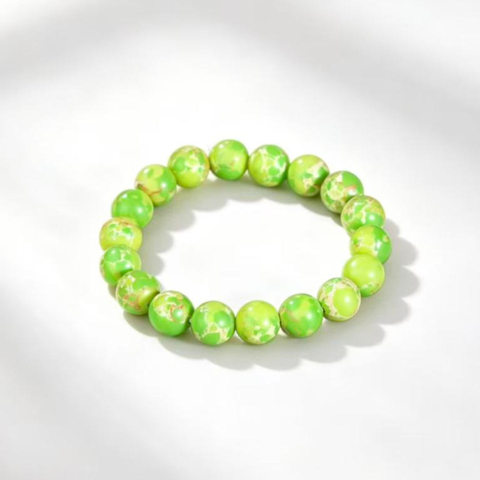 BuddhaManifest™ Imperial Stone Bracelet — Vitality, Courage & Noble Energy Secondary image